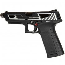 G&G GTP9 MS Gas Blow Back Pistol - Silver