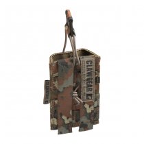 Clawgear 5.56mm Open Single Mag Pouch Core - Flecktarn