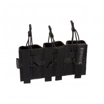 Clawgear 5.56mm Open Triple Mag Pouch Core - Black