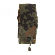 Clawgear 5.56mm Single Mag Stack Flap Pouch Core - Flecktarn