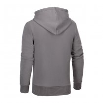 Clawgear CG Logo Zip Hoodie - Wolf Grey - L