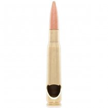 Lucky Shot .50 Cal BMG Bullet Bottle Opener - Brass