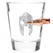 Lucky Shot .308 Bullet Shot Glass - Molon Labe