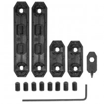 PTS EP M-LOK Rail Cover Set - Black