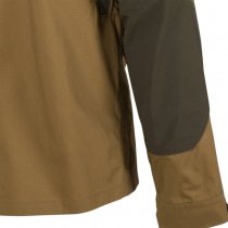 Helikon Woodsman Shirt - Earth Brown / Black A - XS