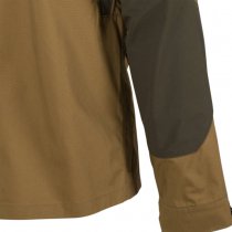 Helikon Woodsman Shirt - Earth Brown / Black A - XL