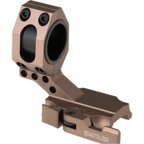 Aim-O Auto Lock Cantilever 25.4 / 30mm Tactical QD Scope Mount - Desert