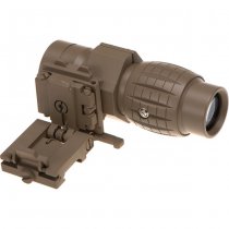 Aim-O FXD 4x Magnifier - Desert