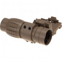 Aim-O FXD 4x Magnifier - Desert