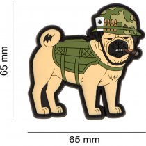 Airsoftology Nam Pug Tactipug Patch