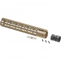 Ares 12 Inch Keymod Handguard Set - Desert