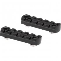 Ares 2.5 Inch M-LOK Rail 2-Pack - Black