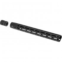 Ares 380mm M-LOK Handguard Set - Black