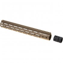 Ares 380mm M-LOK Handguard Set - Dark Earth