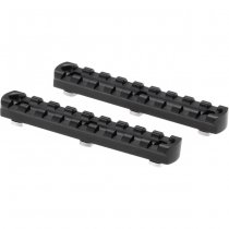 Ares 4 Inch M-LOK Rail 2-Pack - Black