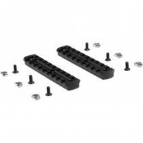 Ares 4 Inch M-LOK Rail 2-Pack - Black