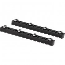 Ares 5.5 Inch M-LOK Rail 2-Pack - Black