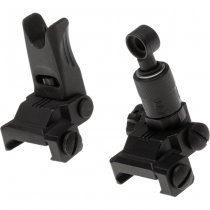 Ares 600M Flip-Up Sights - Black