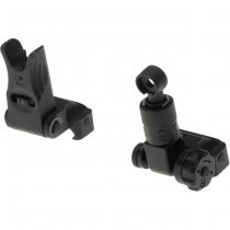 Ares 600M Flip-Up Sights - Black