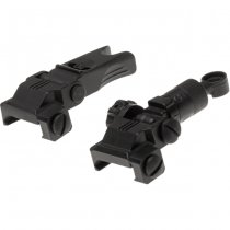 Ares 600M Flip-Up Sights - Black