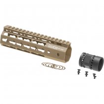 Ares 7 Inch Keymod Handguard Set - Desert