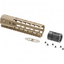 Ares 7 Inch Keymod Handguard Set - Desert