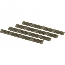 Ares M-LOK Rail Covers - Olive