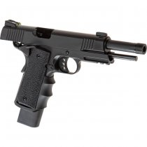 Army Armament M1911 Extended Gas Blow Back Pistol - Black