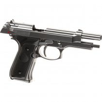 B&W Elite M92 Gas Blow Back Pistol - Silver