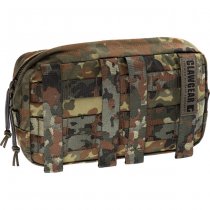 Clawgear Large Horizontal Utility Pouch Core - Flecktarn