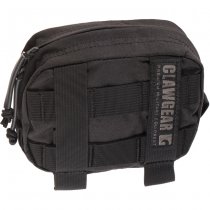 Clawgear Small Horizontal Utility Pouch Core - Black