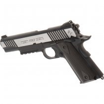 Colt 1911 Rail Co2 Blow Back Pistol - Dual Tone