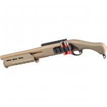 Cyma CM357 3-Shot Shotgun Metal Version - Tan