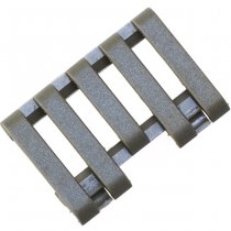 Element 5-Slot Rail Cover & Wire Loom - Foliage Green