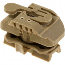 Emerson HL1-A FAST Helmet Light Mount - Tan