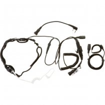 Emerson SWAT Tactical Throat Mic Set Kenwood