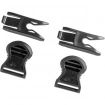 FMA Goggle Swivel Clips 19mm - Black