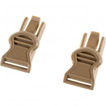 FMA Goggle Swivel Clips 19mm - Dark Earth