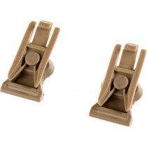 FMA Goggle Swivel Clips 19mm - Dark Earth