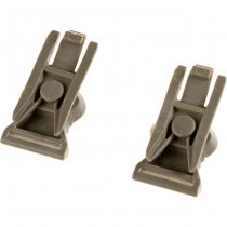 FMA Goggle Swivel Clips 19mm - Foliage Green