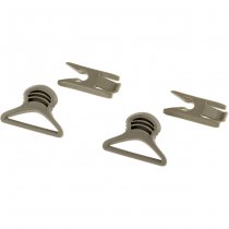 FMA Goggle Swivel Clips 36mm - Dark Earth