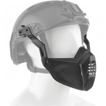 FMA Half Mask FAST Helmet - Black