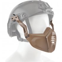 FMA Half Mask FAST Helmet - Desert