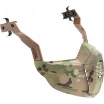 FMA Half Mask FAST Helmet - Multicam