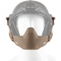 FMA Half Mask II FAST Helmet - Desert