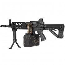 G&G CM16 LMG 0.5J AEG - Stealth