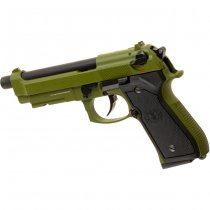 G&G GPM92 MS Gas Blow Back Pistol - Green