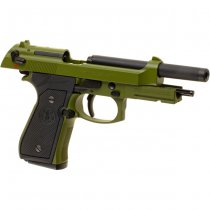 G&G GPM92 MS Gas Blow Back Pistol - Green