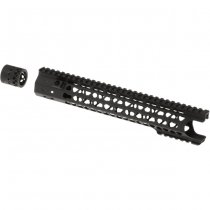 G&P MOTS Wire Cutter Keymod Handguard 12.5 Inch - Black