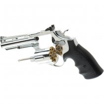 HFC 4 Inch Gas Non Blow Back Revolver - Silver